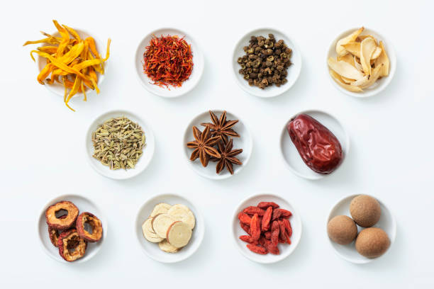 istock Lots of Chinese medicinal dishes 1301349029