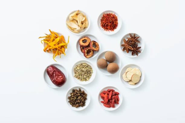 istock Lots of Chinese medicinal dishes 1301349048