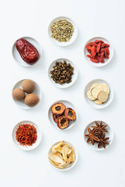 istock Lots of Chinese medicinal dishes 1301349084