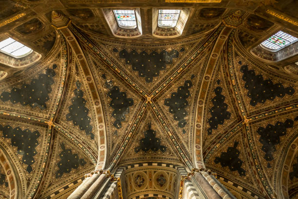istock frescoes in an Italian church 1301351712