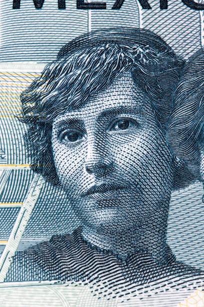 istock Carmen Serdan a portrait from Mexican money 1301363706