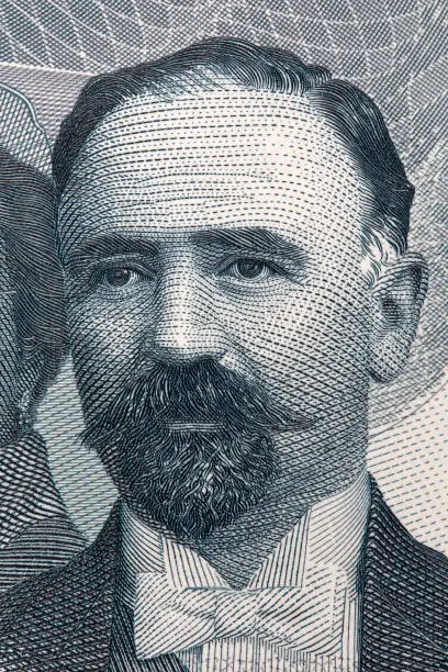 Photo of Francisco Ignacio Madero a portrait from Mexian money
