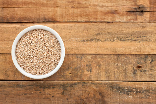 istock Wholegrain sesame seeds 1301369504