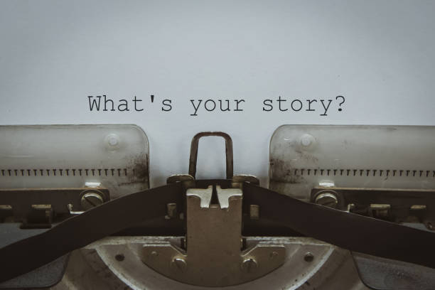 istock What's your story words typed on a vintage typewriter 1301379497