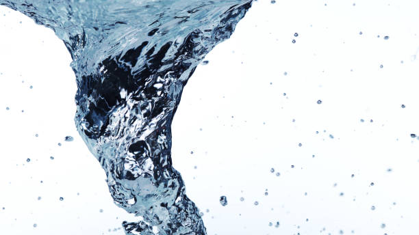 istock Detail of whirling water with bubbles 1301381466