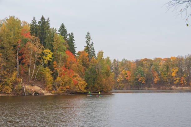 istock Perse river in Koknese in autumn colors 1301384263