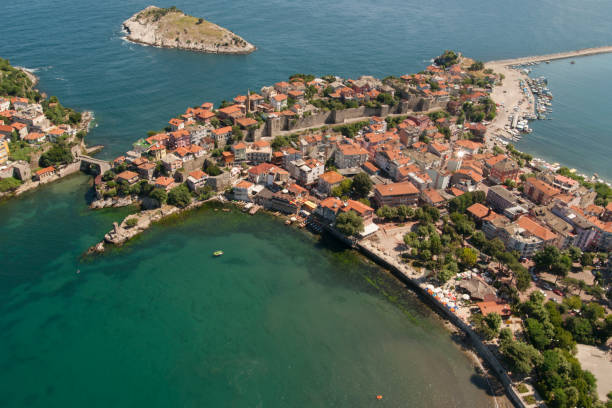 istock turkey,black sea,amasra,bartin,aerial view 1301398759