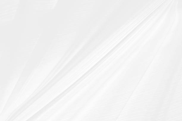 istock fashion textile Clean woven beautiful soft fabric abstract smooth curve shape decorative white and gray background 1301398907