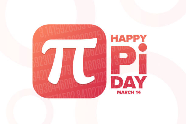 Happy National Pi Day. March 14. Holiday concept. Template for background, banner, card, poster with text inscription. Vector EPS10 illustration. Happy National Pi Day. March 14. Holiday concept. Template for background, banner, card, poster with text inscription. Vector EPS10 illustration national landmark stock illustrations