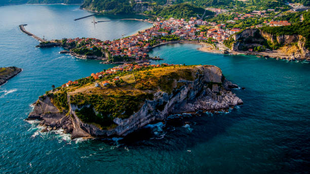 istock turkey,black sea,amasra,bartin,aerial view 1301399265