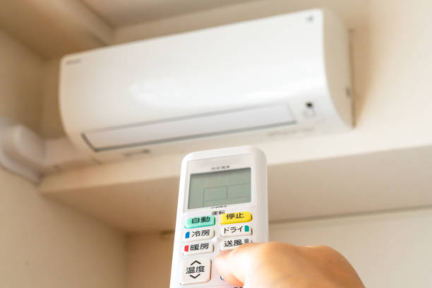 Remote control operation of air conditioner