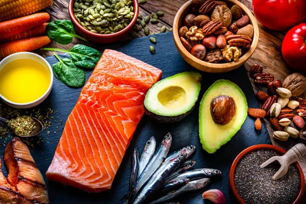 Photo of Food with high content of Omega-3 fats