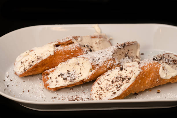 istock Cannoli Delicious sicilian dessert 1301412288