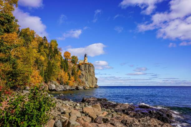 istock Split Rock Lighthouse on Lake Superior in northern Minnesota 1301425835