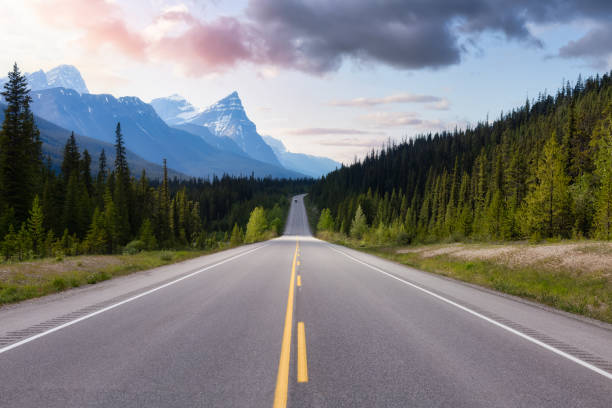 istock Icefields Parkway, Banff National Park, Alberta, Canada. 1301430922