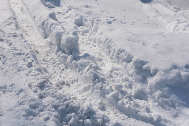 istock Winter snow by close-up. 1301431927