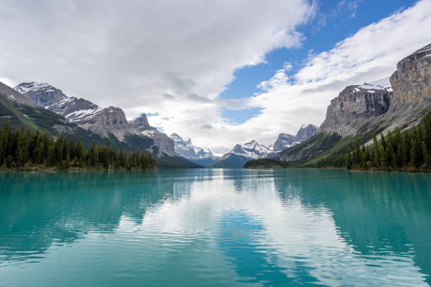istock Maligne Lake, Jasper National Park in Alberta, Canada 1301436513