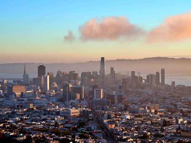istock San Francisco Skyline at Sunrise 1301439098