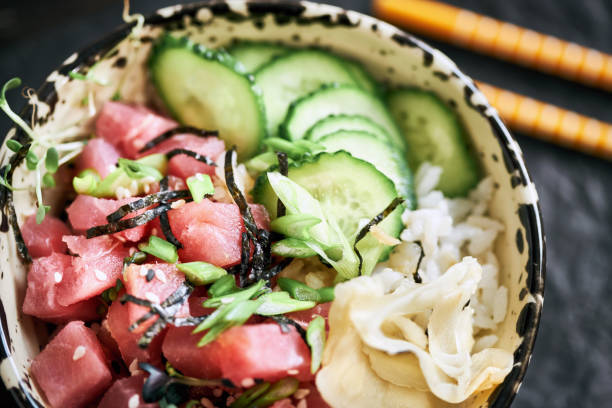 istock Ahi tuna poke 1301439422