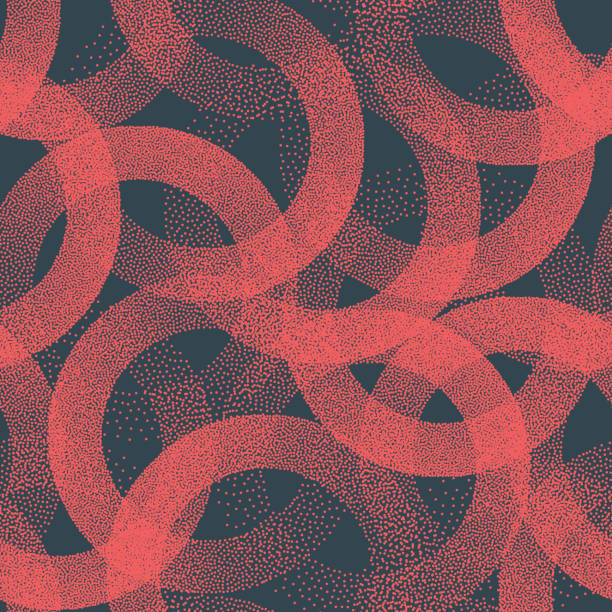 스팁 텍스처 트렌디한 매끄러운 패턴 벡터 레드 추상 배경 - natural pattern stock illustrations