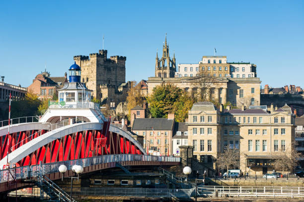 istock The Swing Bridge and Castle, Newcastle Upon Tyne, England, UK 1301443253