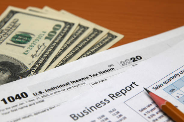 istock Tax form planning audit finance 1301444923