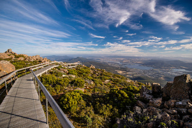 istock Lookout - Mount Wellington, Tasmania 1301445249