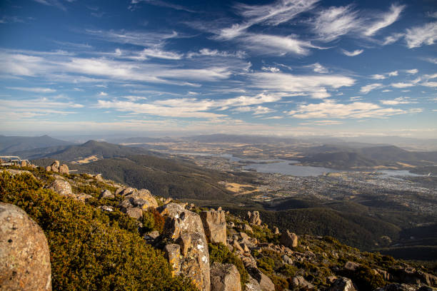 istock Lookout - Mount Wellington, Tasmania 1301446474