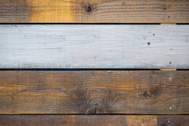 istock Old brown wooden background. Timber board. Grunge image. Board floor 1301446647