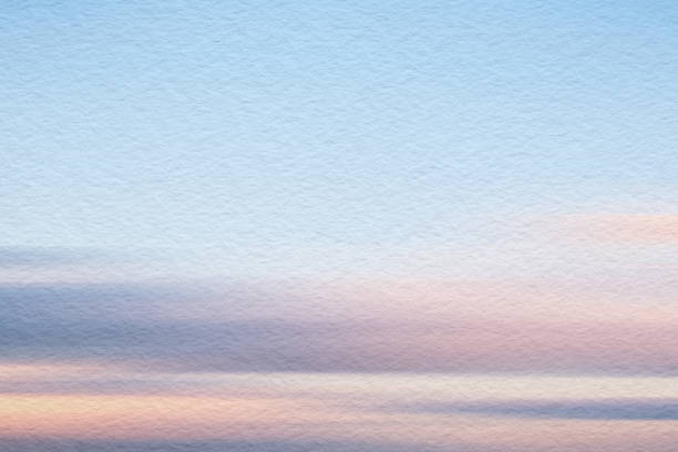 istock Sky abstract watercolour paint on texture paper background 1301462240