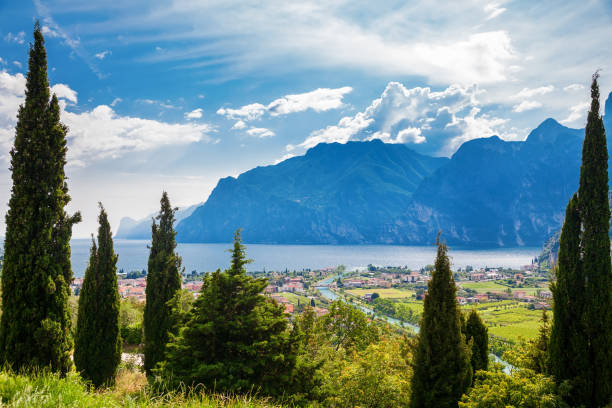 istock green village Nago Torbole and Lake Garda 1301463665