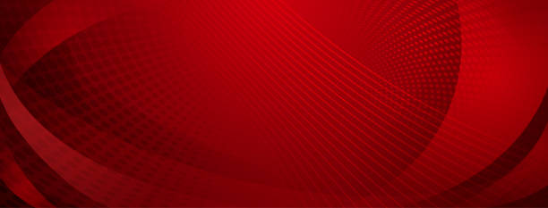 istock Abstract background of curves and halftone dots 1301484137