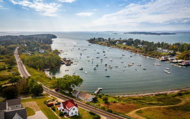 istock Mackerel Cove on Bailey Island 1301486019