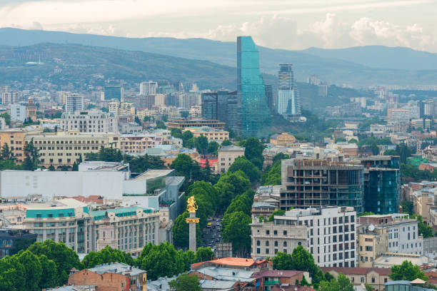 istock Nice view of Tbilisi, Georgia 1301492797