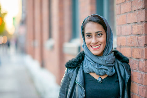 istock Smiling Muslim woman 1301493907