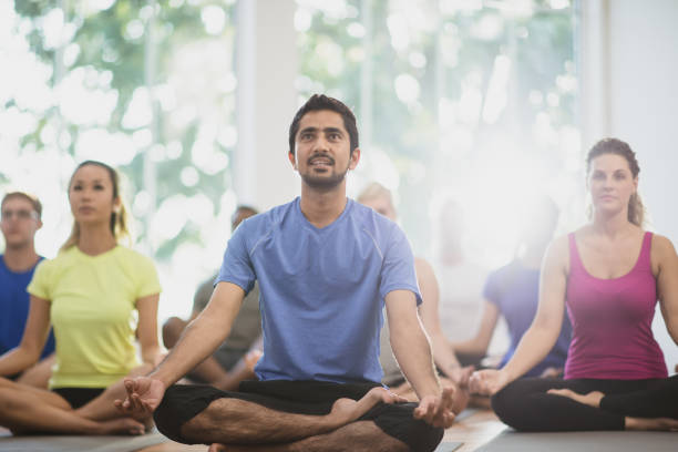 istock Meditation is key to relaxation 1301494220