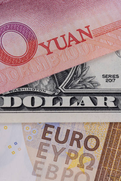 istock Chinese, American and European banknotes 1301496594