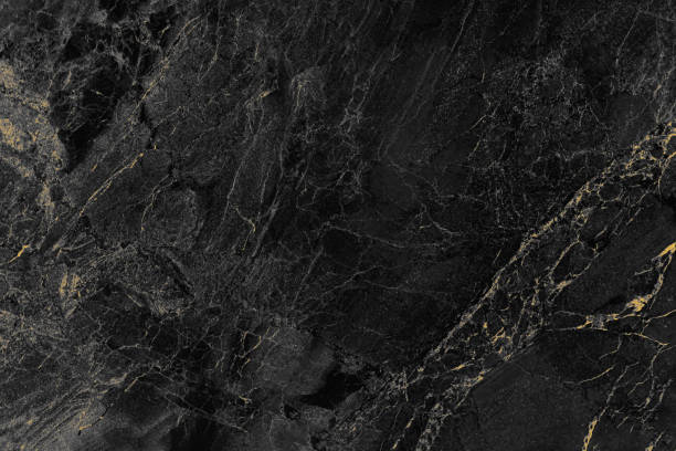 black marble texture for background or tiles floor decorative design. - stone imagens e fotografias de stock