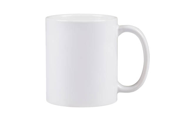 istock White coffee mug with copy space on white background with clipping path 1301505110