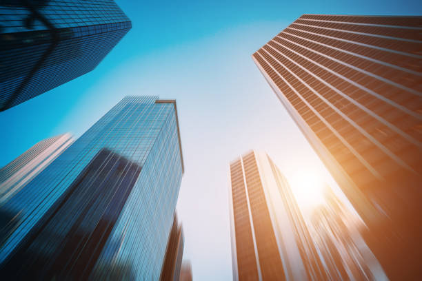 istock Modern building in Central district, Hong Kong 1301507727