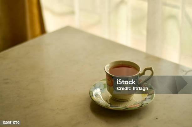 A Cup Of Tea Stock Photo - Download Image Now - Breakfast, Cafe, Caffeine