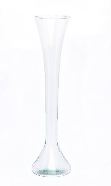 istock Glass vase, isolated on white 1301517884