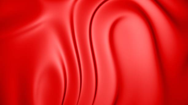 istock Colorful red 3D dynamic abstract liquid light and shadow artistic gradient wavy futuristic texture pattern background 1301519576