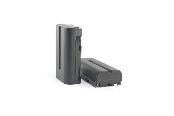 istock NP-F battery isolated on a white background 1301531866
