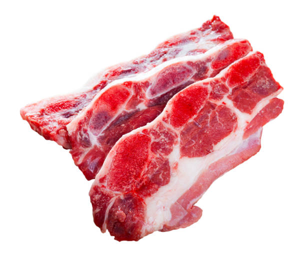 istock Raw churrasco, thin slices of beef meat 1301532037