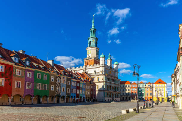 istock Poznan Town Hall in Market Square 1301532970