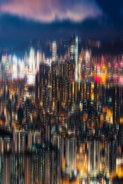 istock Skyscraper in Hong Kong City 1301543977