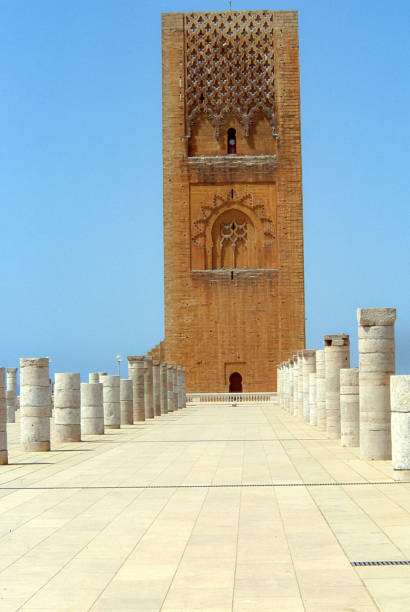 istock Hassan Tower and unfinished colonnade. 1301561767