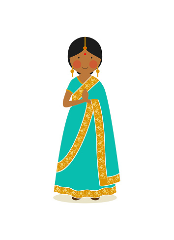Indian national costume for women
