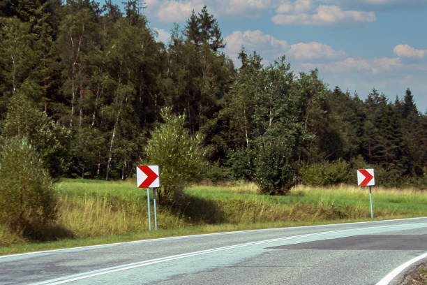 istock road in the mountains. Forest  background outdoor 1301569411